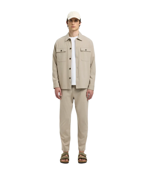 Reg Lorent Bi-Stretch Overshirt Noos - Pure Cashmere