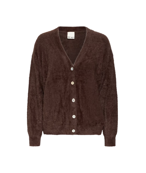 Brula Cardigan - Coffee Bean