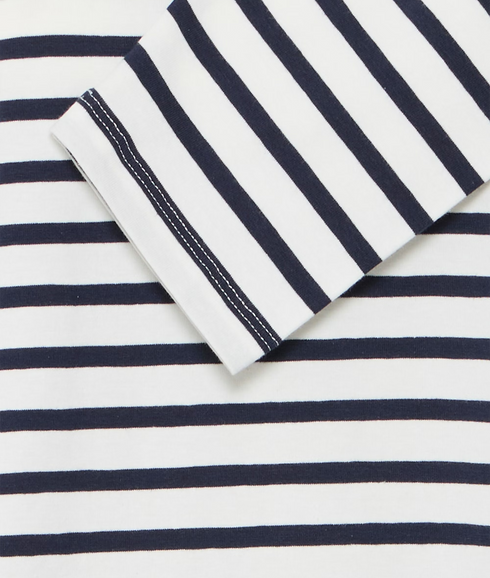 Mira Loose Ls T-Shirt - Total Eclipse/Cloud Dancer