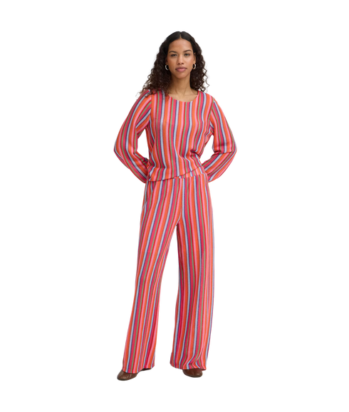 Libella Trousers - Multi Stripe