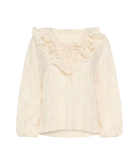 Zaira Blouse - Whisper White