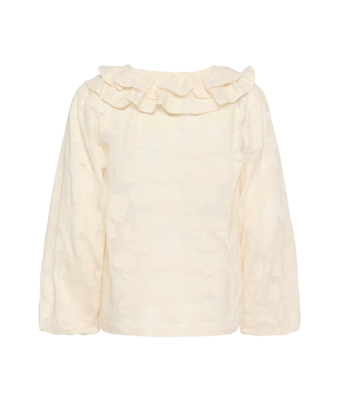 Zaira Blouse - Whisper White