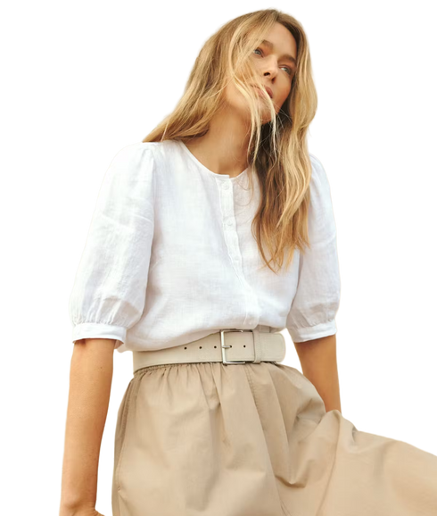 Azra Shirt - Bright White