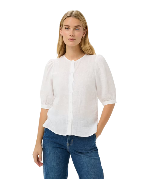 Azra Shirt - Bright White