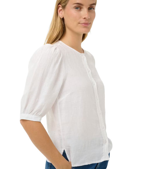 Azra Shirt - Bright White
