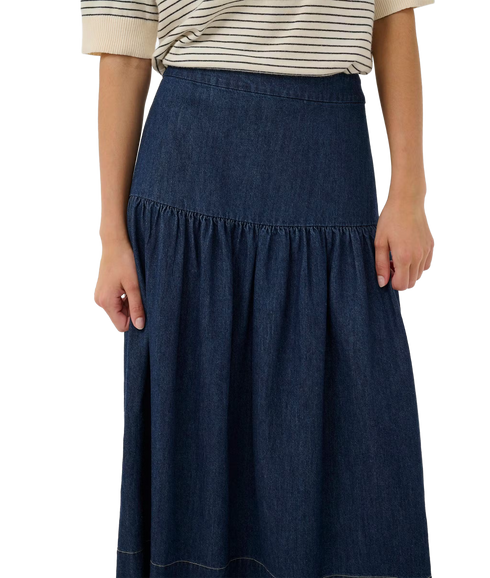 Nellia Skirts - Dark Blue Denim