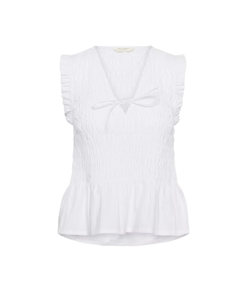 Borgny Top - Bright White