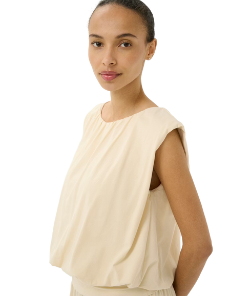 Berthine Top - Sandshell