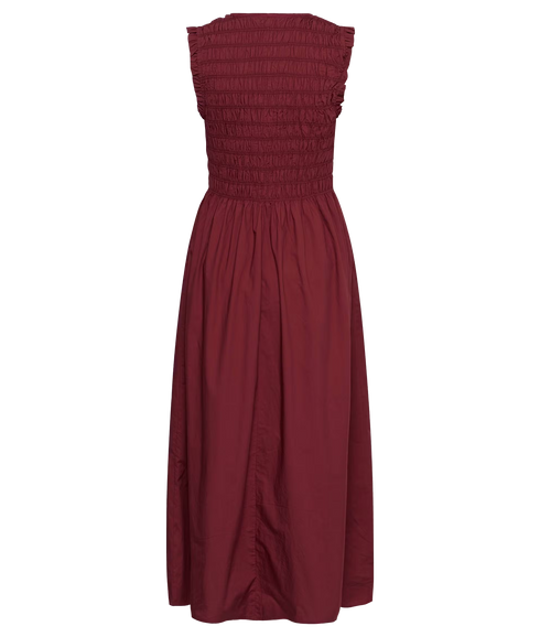 Borgnette Dress - Burnt Russet