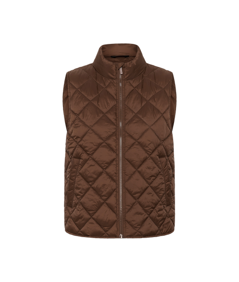 Carlota Gilet - Downtown Brown