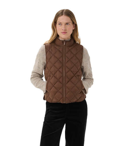 Carlota Gilet - Downtown Brown