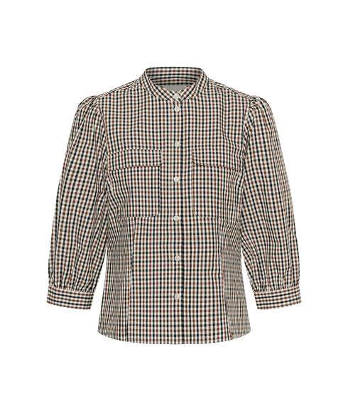 Chinette Shirt - Downtown Brown Check
