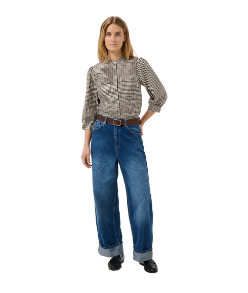Chinette Shirt - Downtown Brown Check