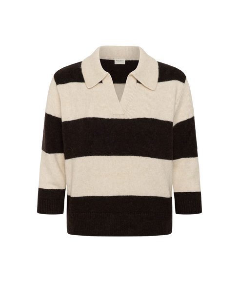 Charlott Pullover - Whitecap Gray/Mole Stripe