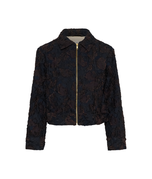 Cerin Jacket - Black Jaquard