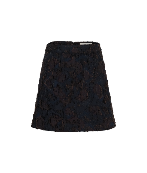 Cemille Skirt - Black Jaquard