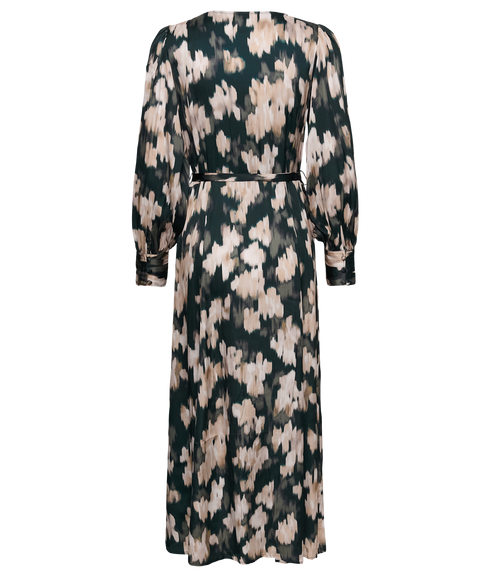 Ciluca Dress - Green Flower Print