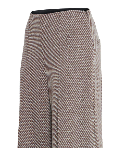 Kate Twillish Wide Pant - Java/Almond Milk