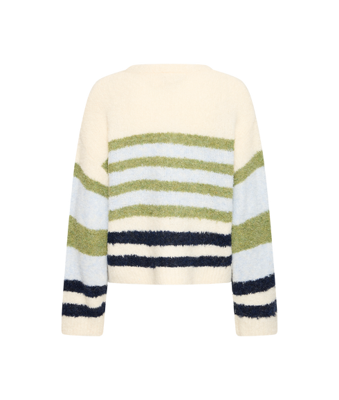 Bosele Pullover - Birch Blue Stripe