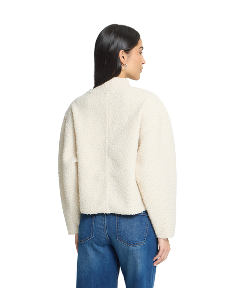Curley LS Knit - White