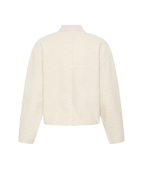 Curley LS Knit - White