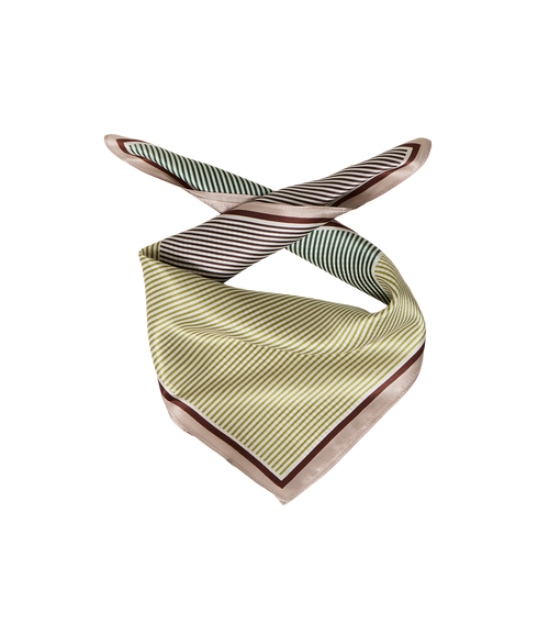 Eda Coffee Bean Scarf - Brown