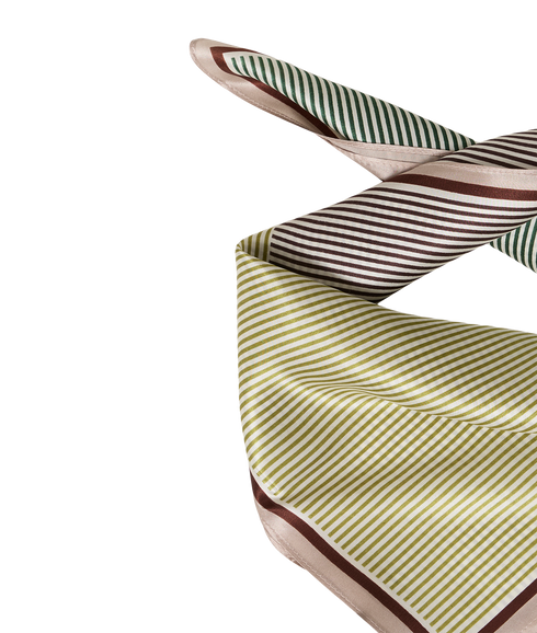 Eda Coffee Bean Scarf - Brown