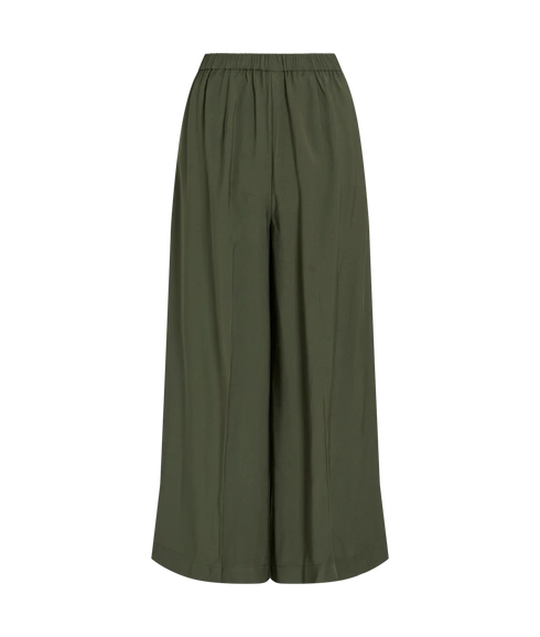 Marlee Hw Wide Culotte Pants - Deep Depths