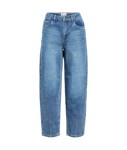 Sava Mw Barrel Ankel Jeans 140 - Medium Blue Denim