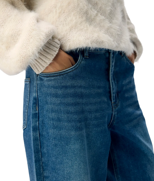 Sava Mw Barrel Ankel Jeans 140 - Medium Blue Denim