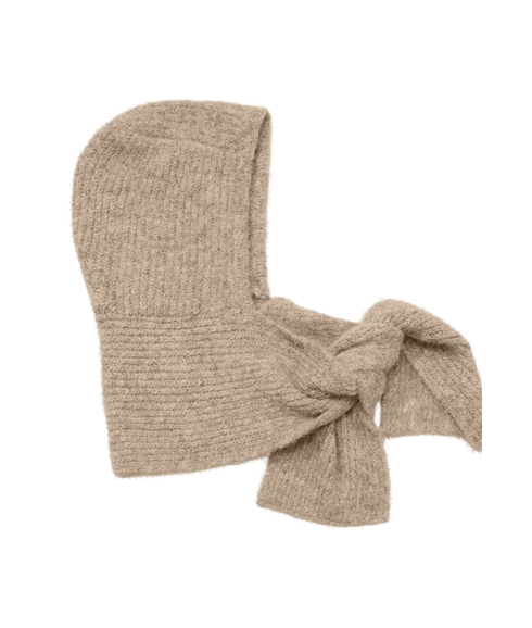 Milu Scarf Knit Balaclava Rep - Humus