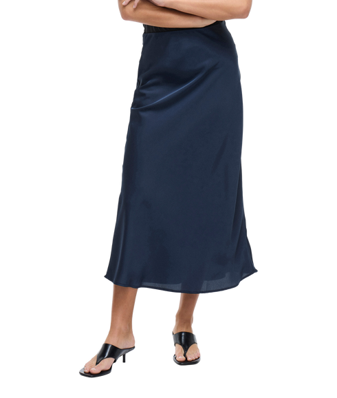 Ellette Midi Skirt -- Blue