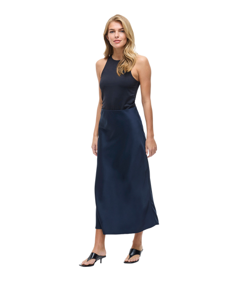 Ellette Midi Skirt -- Blue