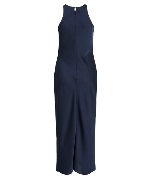 Ravenna S/L Ankle Dress - Blue
