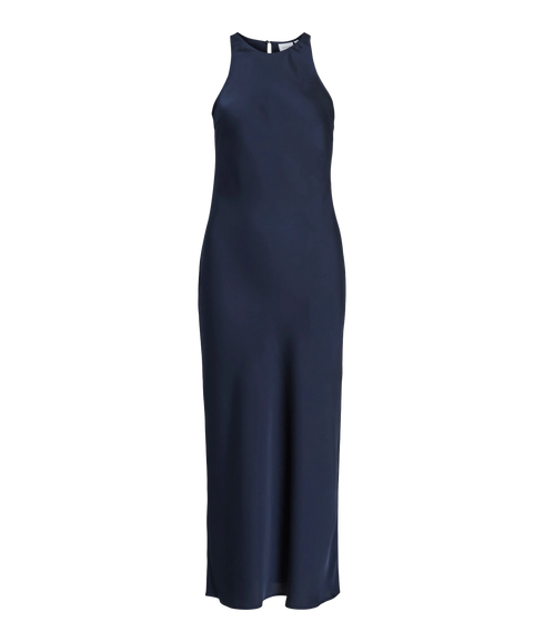 Ravenna S/L Ankle Dress - Blue