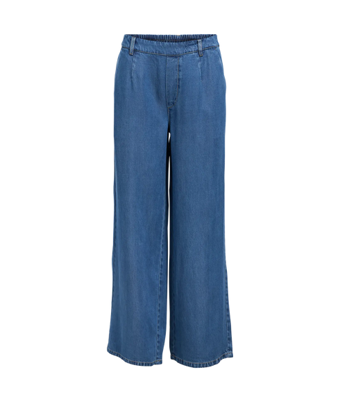 Frame Lisa Wide Mw Pant - Blue