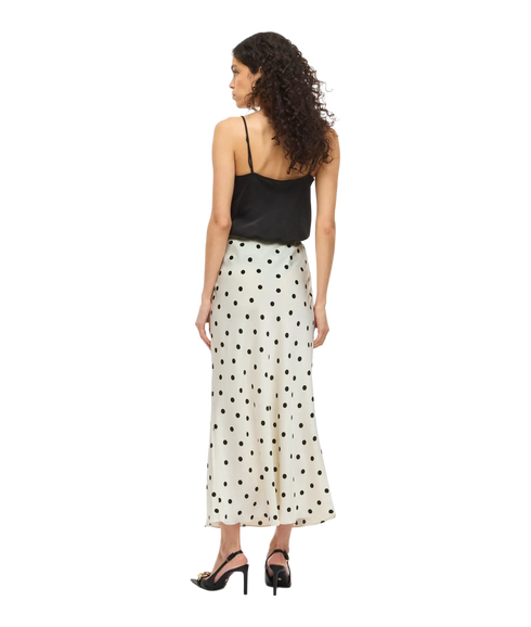 Twinkle Hw Midi Skirt/Dc/Ka - Grey