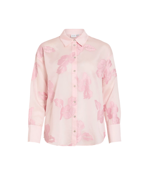 Beka L/S Flower Shirt - Pink
