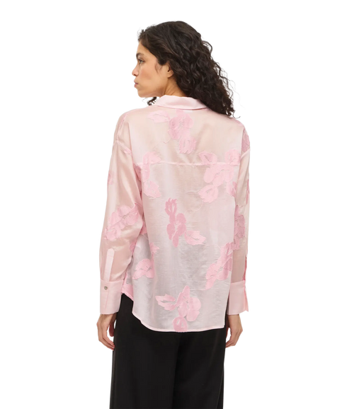 Beka L/S Flower Shirt - Pink