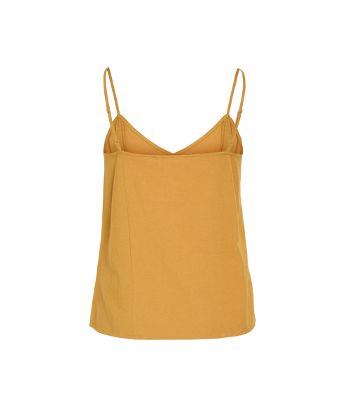 Prisilla Singlet Top/Vol - Brown