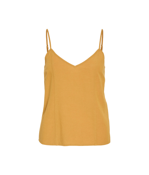 Prisilla Singlet Top/Vol - Brown