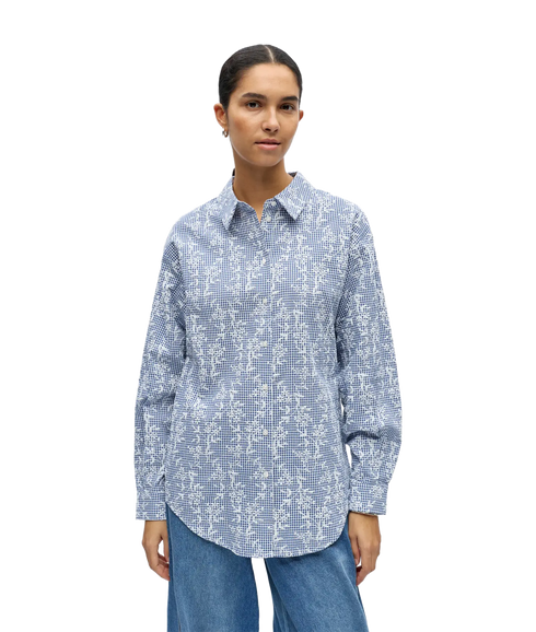 Ciara L/S Lo Shirt 143 - Blue