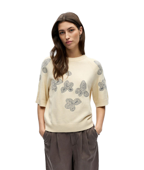 Laney Rubin Ss Pullover - Grey