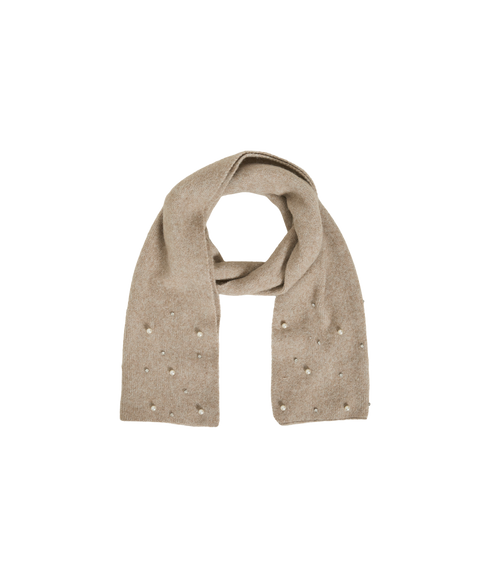 Ubelia Knit Scarf/Pb/Ef - Brown