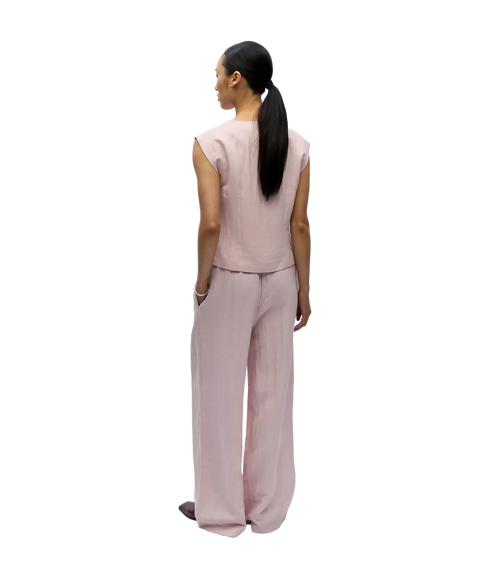 Molly S/L Re Waistcoat - Purple