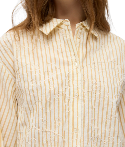 Adriana L/S Re Shirt 144 - Grey