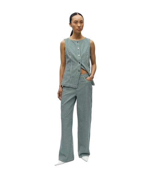 Sanni Mw Wide Jeans 144 - White