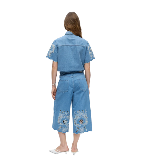 Idda Bermuda Denim Shorts 144 - Blue