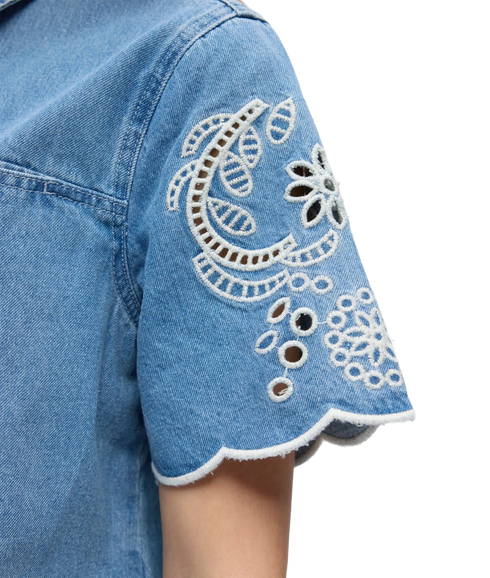 Idda Denim Shirt 144 - Blue