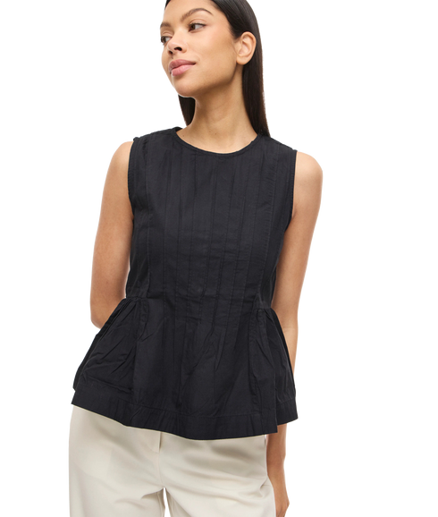 Jimba O-Neck S/L Top-Black